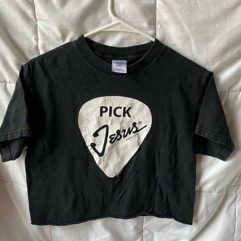 Pick Jesus Crop Top